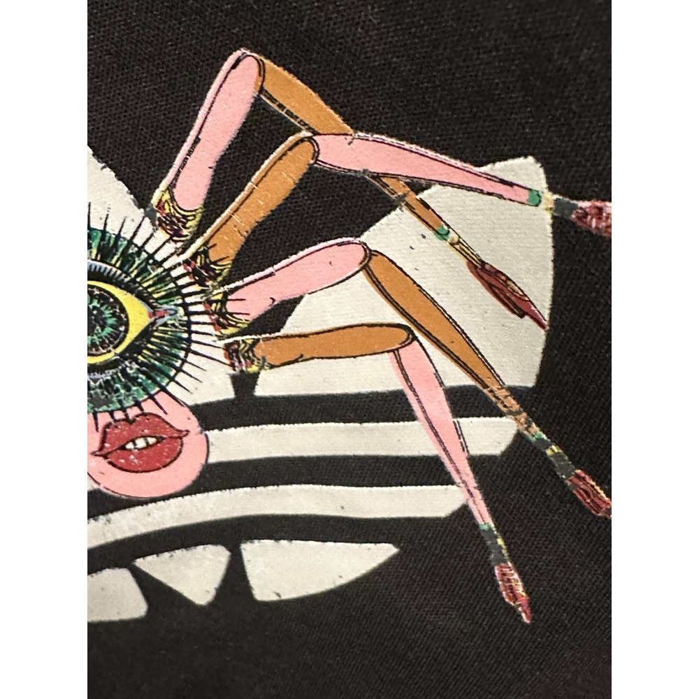 Adidas Limited Edition Short-Rare Embroidered Eye Patch Artist Collab (Tomaami) - Picture 7 of 16